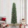 vidaXL Artificial Christmas Tree with 300 LEDs with Stand Green 240 cm