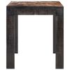 vidaXL Dining Table 140x70x76 cm Solid Rough Mango Wood