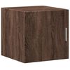 vidaXL Slim Storage Cabinet Brown Oak 40x42.5x225 cm Engineered Wood