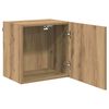 vidaXL TV Wall Cabinet Artisan Oak 40.5 x 30 x 40 cm Engineered Wood