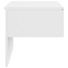 vidaXL Wall-mounted Bedside Cabinets 2 pcs White