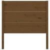 vidaXL Headboard Honey Brown 81x4x100 cm Solid Wood Pine