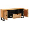vidaXL TV Cabinet with Drawer Brown 105 x 33 x 46 cm Solid Mango Wood