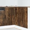 vidaXL Kitchen Base Cabinet Kalmar Smoked Oak Engineered Wood