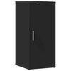 vidaXL Shoe Cabinet Black 32x35x70 cm Engineered Wood