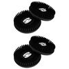 vidaXL Floor Polisher Brush Head 4 pcs &Oslash; 13 cm Black PP and Nylon