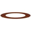 vidaXL suitable for Flat Tree Ring Brown &Oslash;60 / 90 cm Weathering Steel