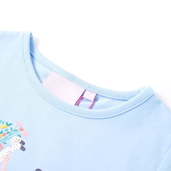 Kids' T-shirt Light Blue 140