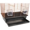 FLAMINGO Budgie Cage Klara 1 39x25x53 cm Copper