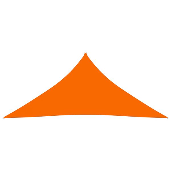 vidaXL Sunshade Sail Oxford Fabric Triangular 4x5x5 m Orange