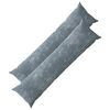 vidaXL Cushion Cover HEERLEN Light Blue 40 x 145 cm Chenille Fabric