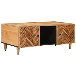 vidaXL Coffee Table Brown 100 x 54 x 40 cm Solid Mango Wood