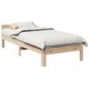 vidaXL Bed Frame without Mattress 80x200 cm Solid Wood Pine