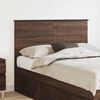 vidaXL Headboard with Headboard Brown Oak 120 cm Engineered wood