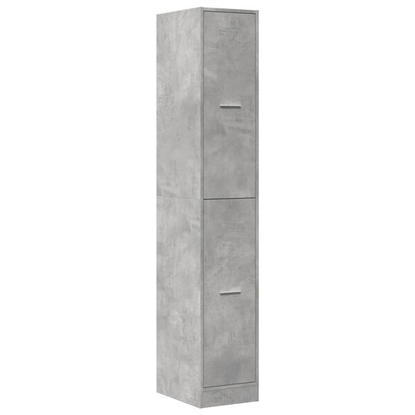 vidaXL Apothecary Cabinet&nbsp;Concrete Grey 30x41x174.5 cm Engineered Wood