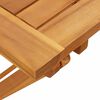 vidaXL Folding Garden Table 90x52.5x65 cm Solid Wood Acacia