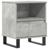 vidaXL Bedside Cabinet Concrete Grey 40x35x50 cm Engineered Wood