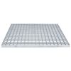 vidaXL Grating Silver 60 x 60 x 2 cm Hot-Dip Galvanised Steel