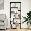 vidaXL Room Divider Bookcase Brown Oak 67x25x161.5 cm Engineered Wood