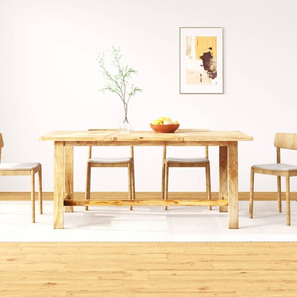 vidaXL Dining Table Solid Mango Wood 180 cm