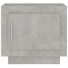 vidaXL Coffee Table Concrete Grey 51x50x45 cm Engineered Wood