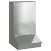 vidaXL Pig Feeder Silver 55 x 51 x 91.5 cm Galvanised Steel