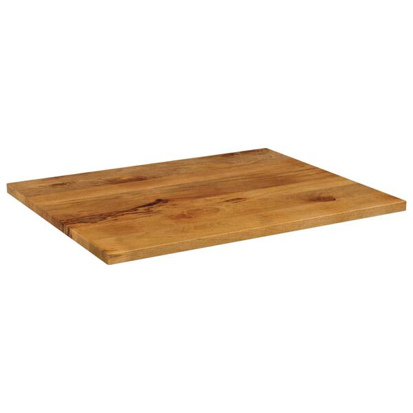 vidaXL Table Top 90x80x2.5 cm Rectangular Solid Wood Mango