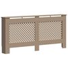 vidaXL Radiator Cover 172x19x81,5 cm MDF