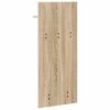 vidaXL Wall-Mounted Coat Rack with Shelf Sonoma Oak 40 x 10 x 90 cm