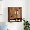 vidaXL Wall Cabinet Old Wood 60 x 31 x 70 cm Engineered Wood