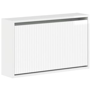 vidaXL Wall-Mounted Shoe Cabinet ARNHEM 71 x 17 x 43 cm