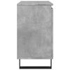 vidaXL Bathroom Cabinet Concrete Grey 58x33x60 cm Engineered Wood