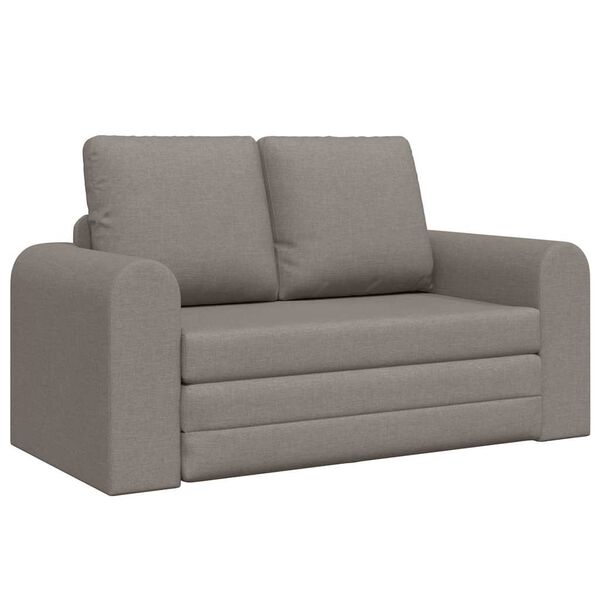 vidaXL Sofa Bed Taupe 148 x 71 x 83 cm Fabric