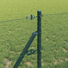 vidaXL Fence Post Green 10 x 0.6 m (13 mm mesh) Steel and PVC