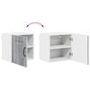 vidaXL Kitchen Cabinet with Storage Kalmar Grey Sonoma 40 x 31 x 40 cm