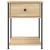 vidaXL Bedside Tables 2 pcs Sonoma Oak 44x45x58 cm Engineered Wood
