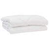 vidaXL Summer Duvet with Pillow 3 pcs White Microfibre