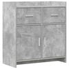 vidaXL Sideboard Concrete Grey 75 x 36 x 80 cm Engineered Wood