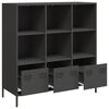 vidaXL Highboard&nbsp;Black 101.5x39x103.5 cm Steel