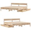 vidaXL Bed Frame without Mattress 160x200 cm Solid Wood Pine