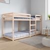 vidaXL Bunk Bed without Mattress 80x200 cm Solid Wood Pine