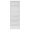 vidaXL Shoe Cabinet White 31.5x35x90 cm Engineered Wood