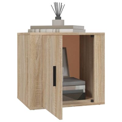 vidaXL Bedside Cabinet Sonoma Oak 50x39x47 cm