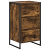vidaXL Sideboard Smoked Oak 43 x 36 x 75.5 cm Engineered Wood