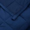 vidaXL Weighted Blanket Blue 120x180 cm 5 kg Fabric