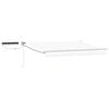 vidaXL Electric Retractable Awning White 3.5 x 2.5 m