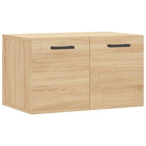 vidaXL Wall Cabinet Sonoma Oak 60x36,5x35 cm Engineered Wood