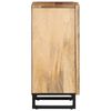 vidaXL Sideboard 40x34x75 cm Solid Wood Rough Mango