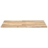 vidaXL Table Top Rectangular 100x70x2 cm Solid Wood Acacia