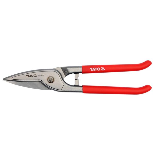 YATO Berlin Pattern Snips Straight 255 mm Red